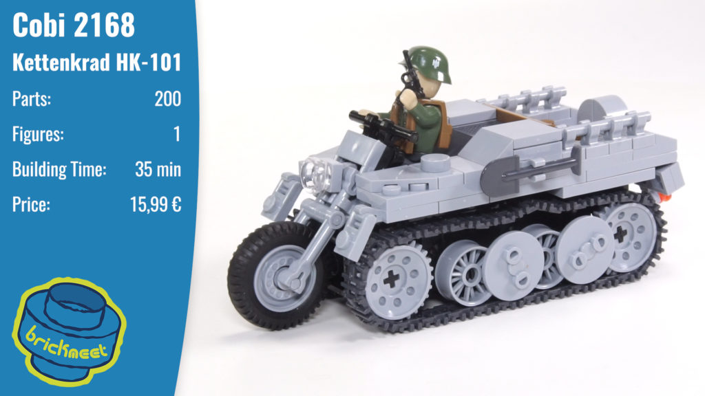 Cobi 2168 Kettenkrad HK-101 – Speed Build Review