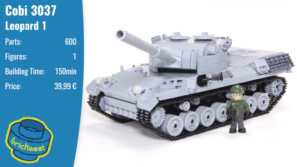 Cobi 3037 Leopard 1 – Speed Build Review