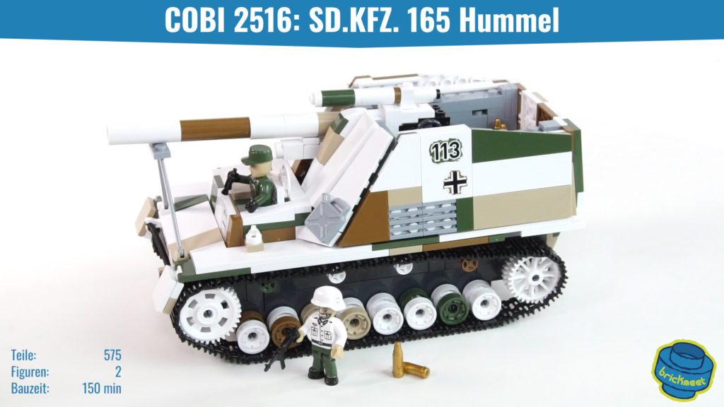 COBI 2516: SD.KFZ. 165 Hummel – Speed Build Review