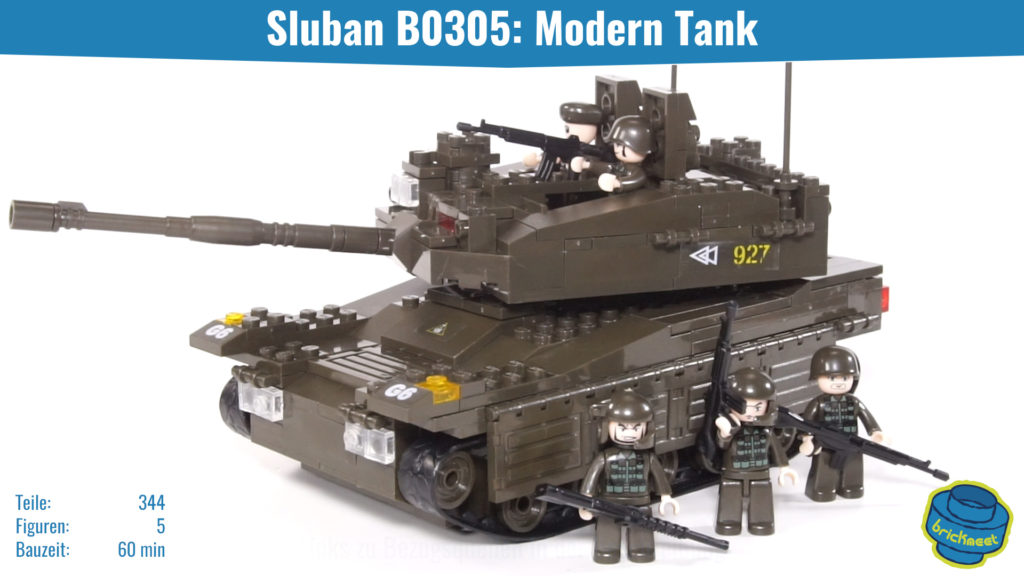 Sluban B0305 Modern Tank – Speed Build Review