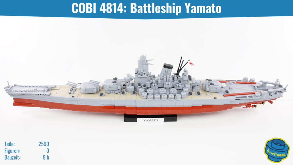 COBI 4814: Battleship Yamato – Speed Build Review