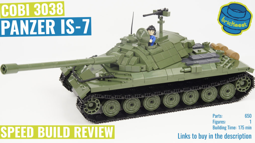 COBI 3038 IS-7 – Speed Build Review