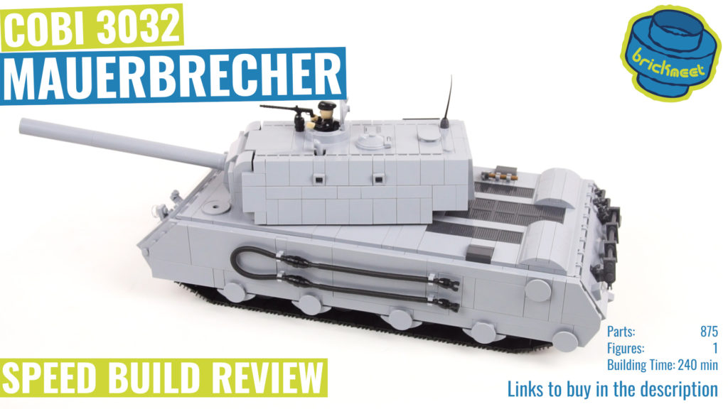 COBI 3032 – WoT Mauerbrecher – Speed Build Review