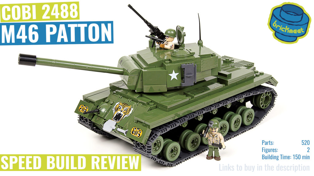 COBI 2488 M46 Patton – Speed Build Review