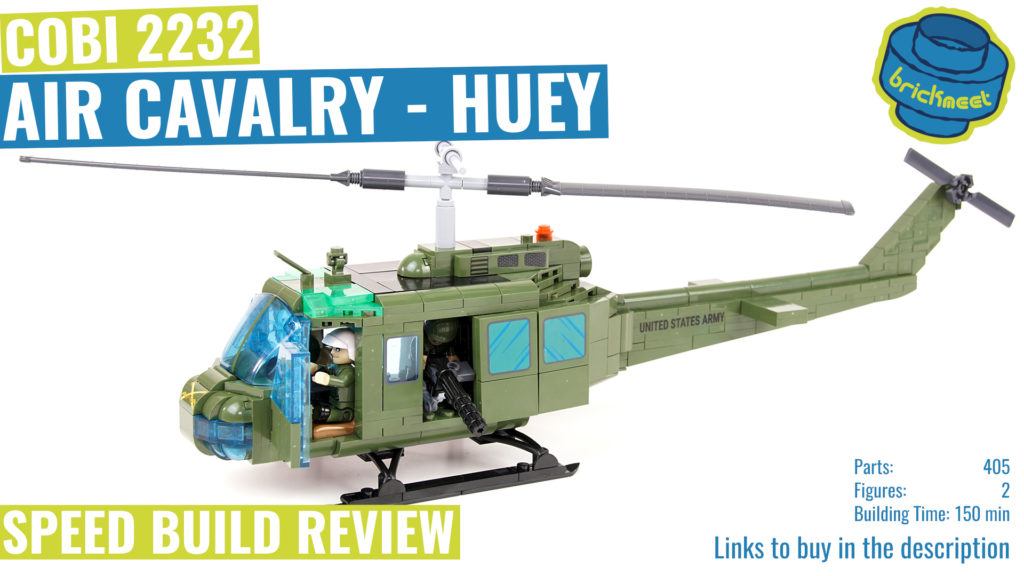 COBI 2232 Air Cavalry – Huey – Speed Build Review