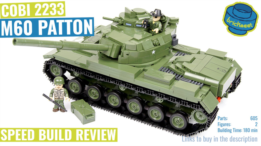 COBI 2233 M60 PATTON – Speed Build Review