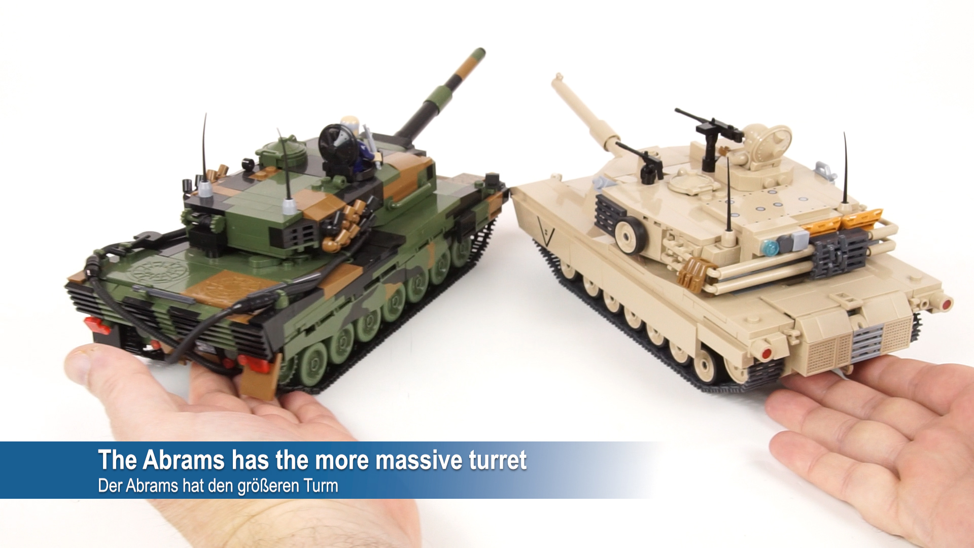 COBI 2619 M1A2 Abrams Speed Build Review BrickMeet EN