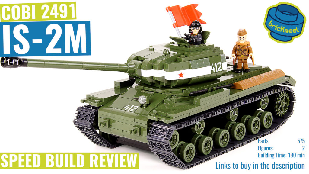 COBI 2491 IS-2M – Speed Build Review