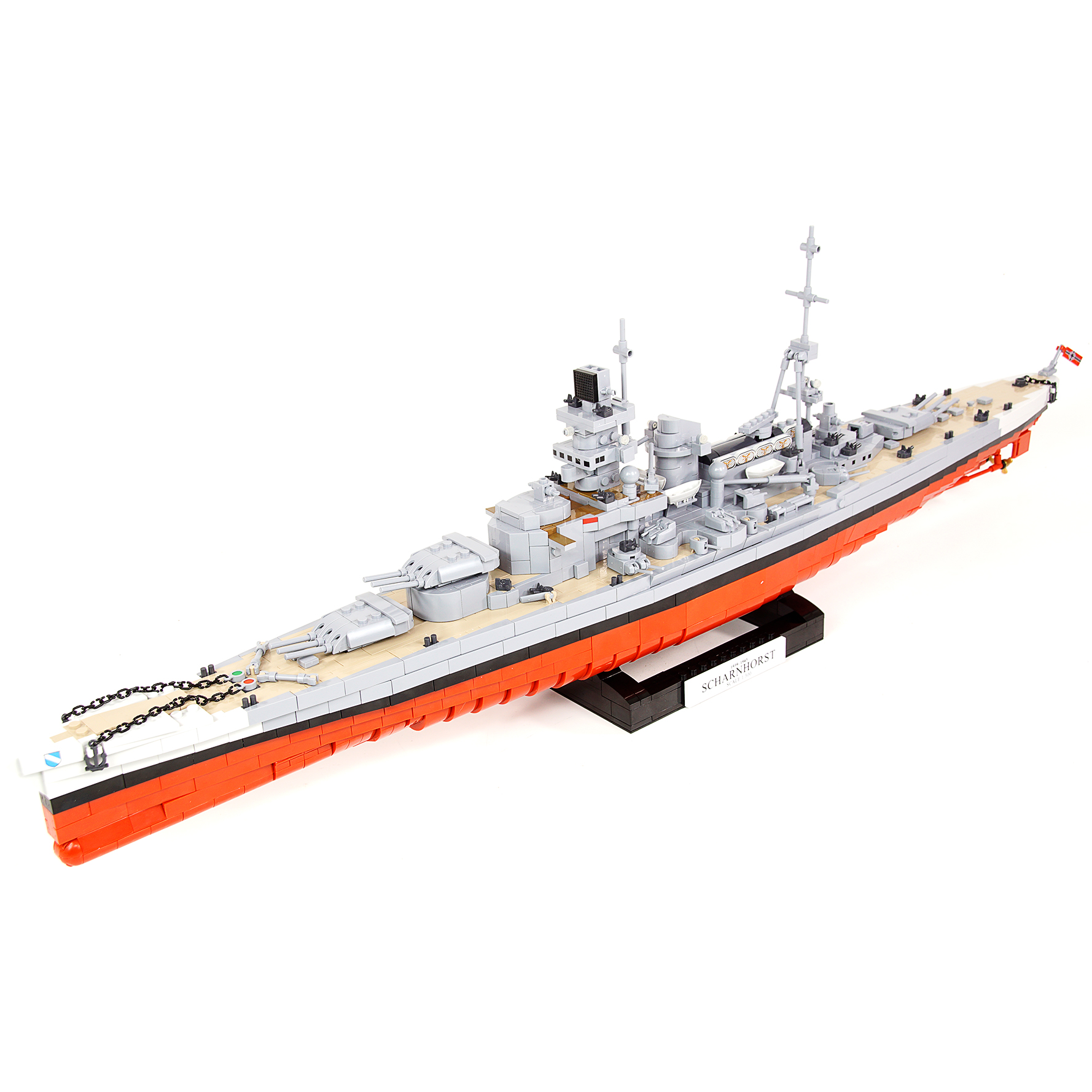 COBI 4818 Battleship Scharnhorst Briques de