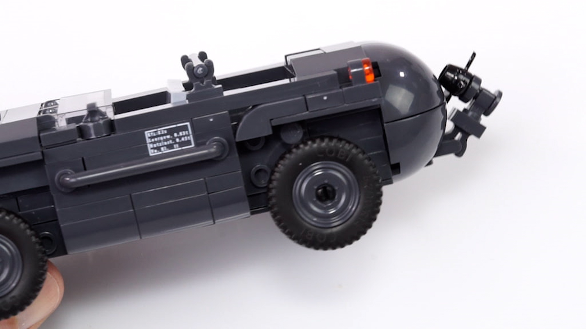 COBI Set Mattoncini VW Type 166 Schwimmwagen - Kit Modello Volkswagen Anfibio, 200 Pezzi, Istruzioni E Compatibile Con Altri Marchi