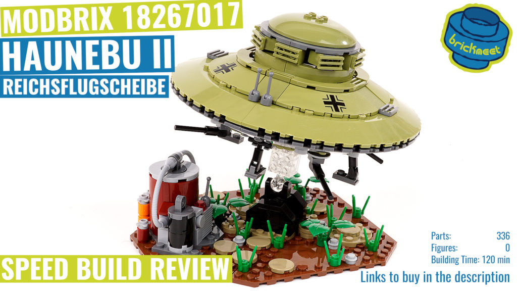 Modbrix HAUNEBU II ‚Reichsflugscheibe‘ – Speed Build Review