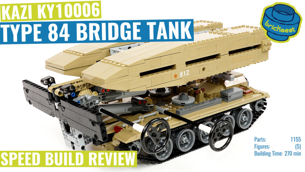 KAZI KY10006 Type 84 Bridge Tank – Speed Build Review