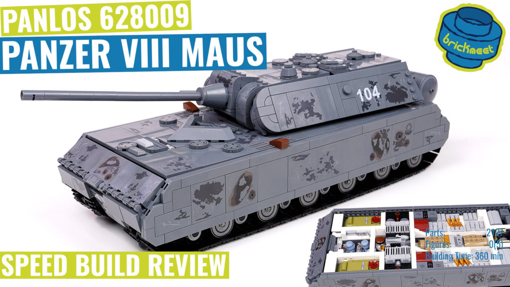Panlos 628009 – Panzer VIII Maus mit Interieur – Speed Build Review