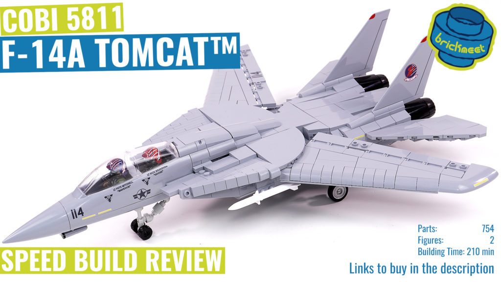 COBI 5811 – F-14A Tomcat™ – Speed Build Review