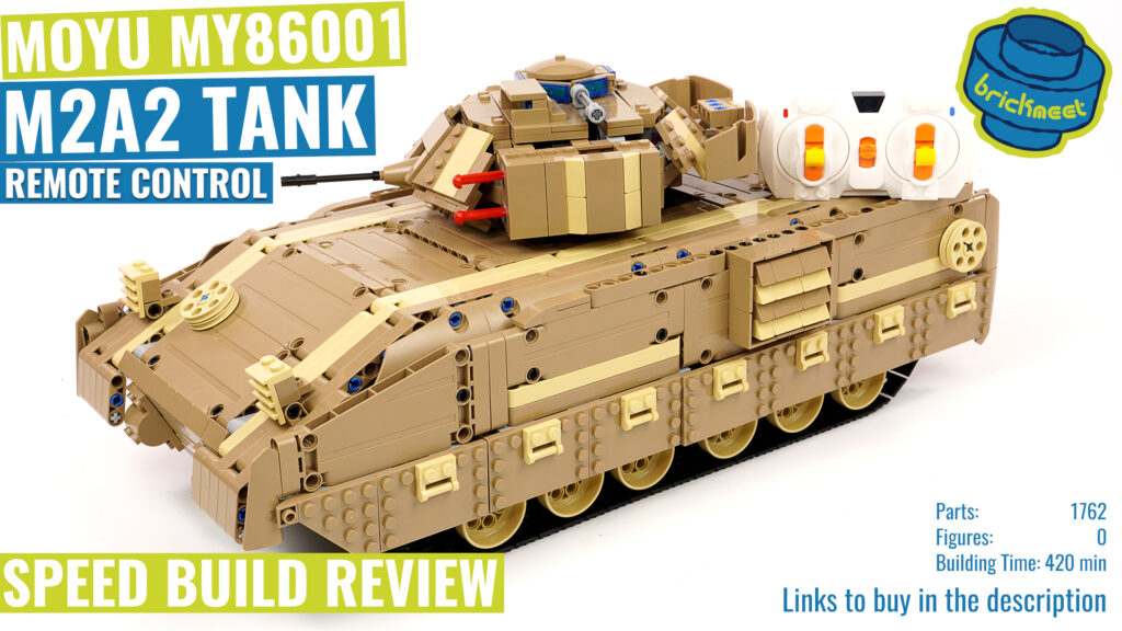 MOYU MY86001 – M2A2 Tank (Bradley IFV) – Speed Build Review