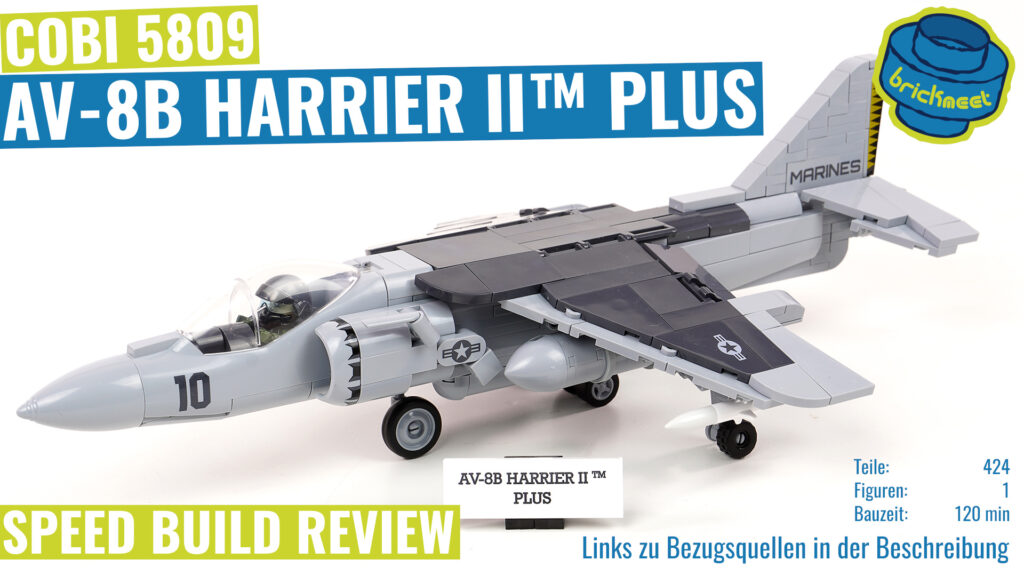 COBI 5809 – AV-8B  Harrier II™ Plus – Speed Build Review