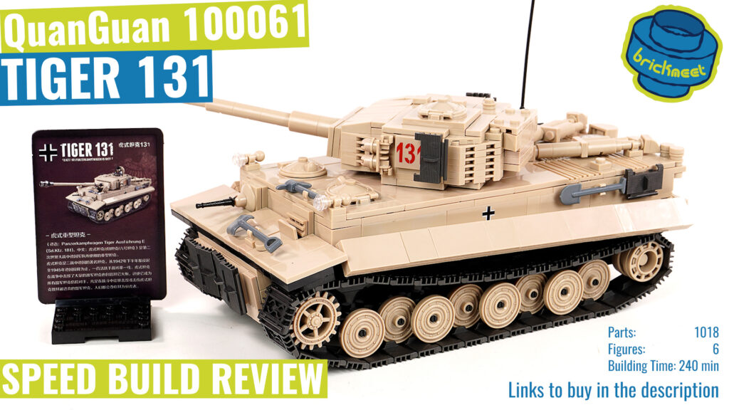 QuanGuan 100061 – Tiger 131 (Speed Build Review)