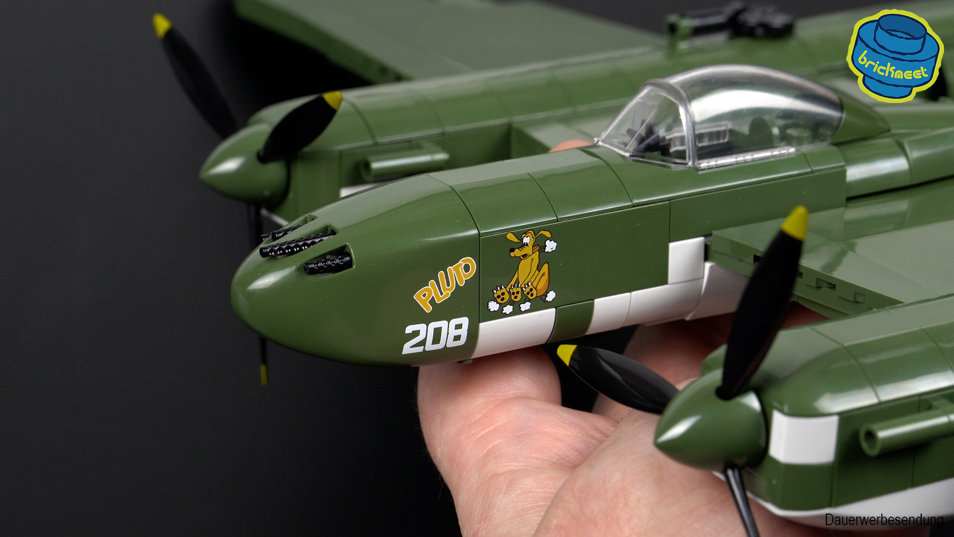 COBI 5726 - Lockheed P-38® (H) Lightning® (Speed Build Review) - BrickMeet  EN