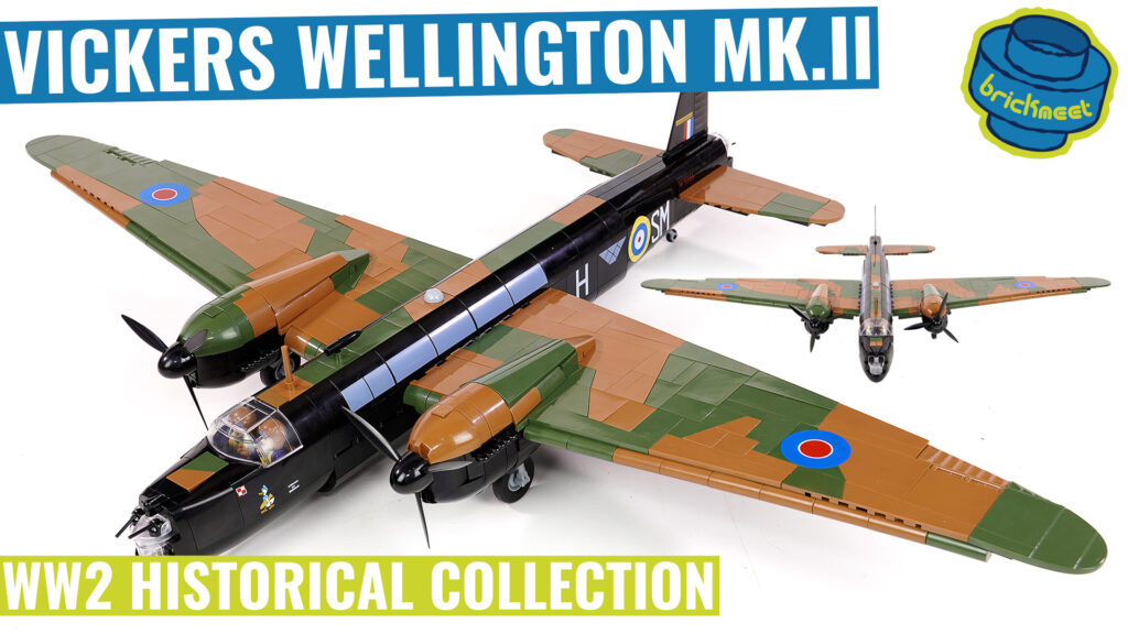 COBI 5723 – Vickers Wellington Mk.2 (Speed Build Review)