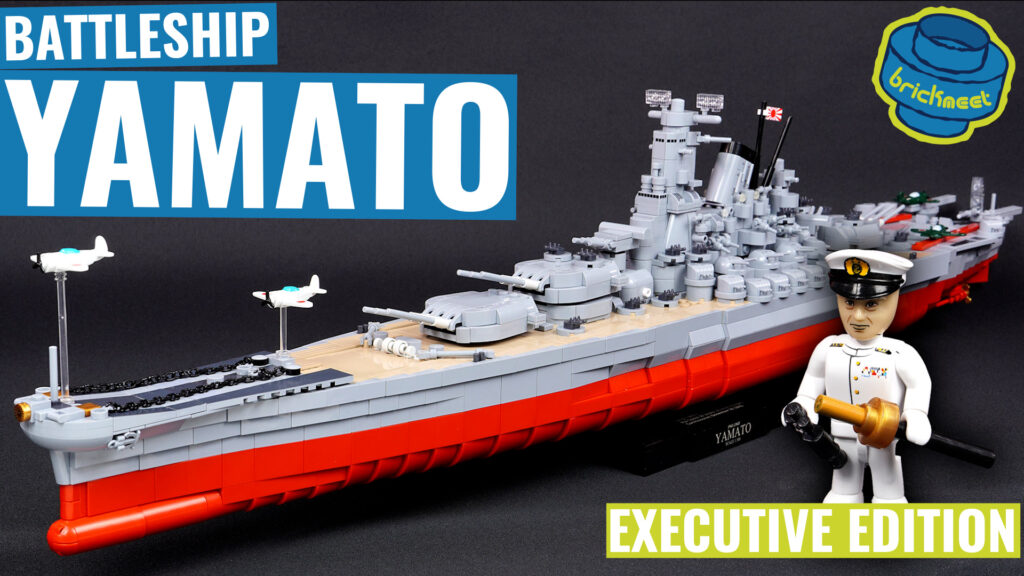 COBI 4832 – Battleship Yamato –  Executive Edition (Speed Build Review)