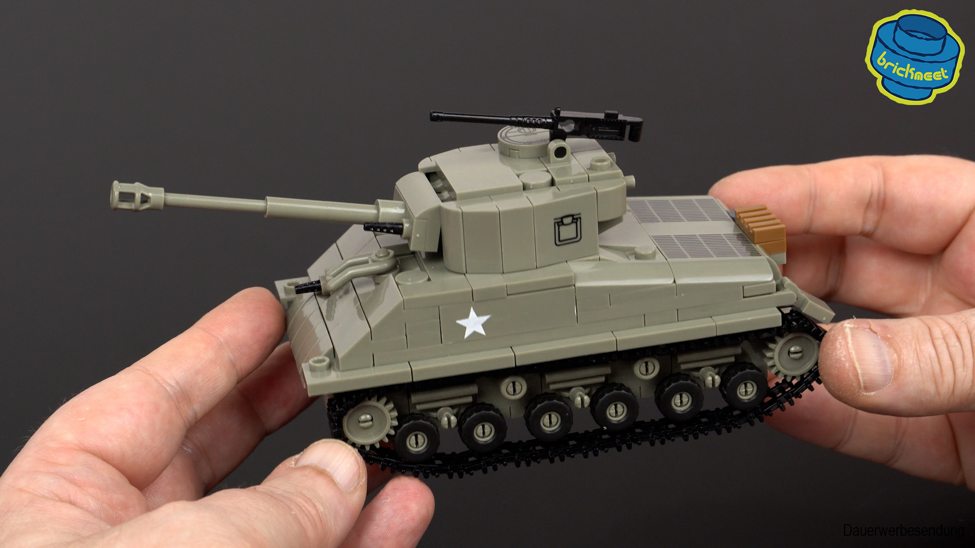 Cobi® char américain Sherman M4A3E8 - 2711