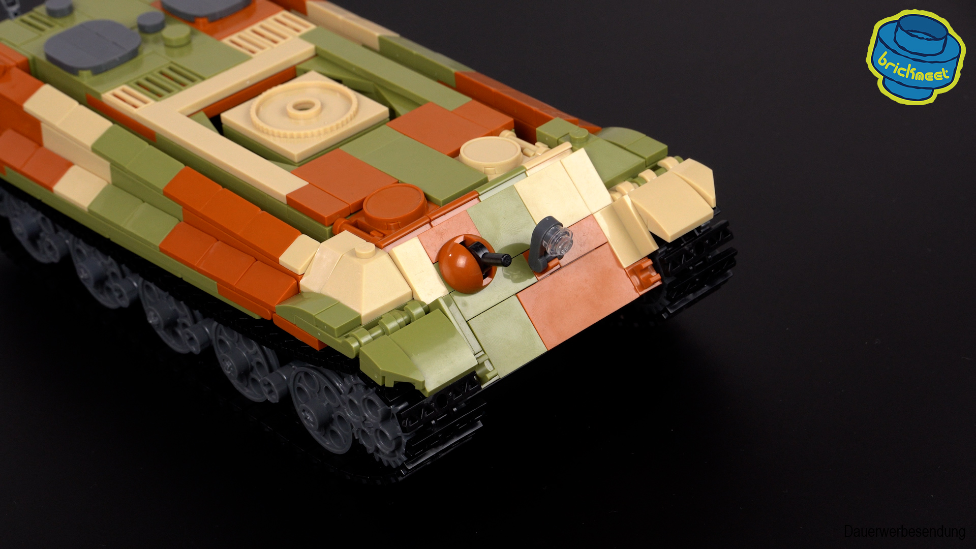 Sluban Military The King Tiger Heavey Tank 930pcs-AFOBRICK