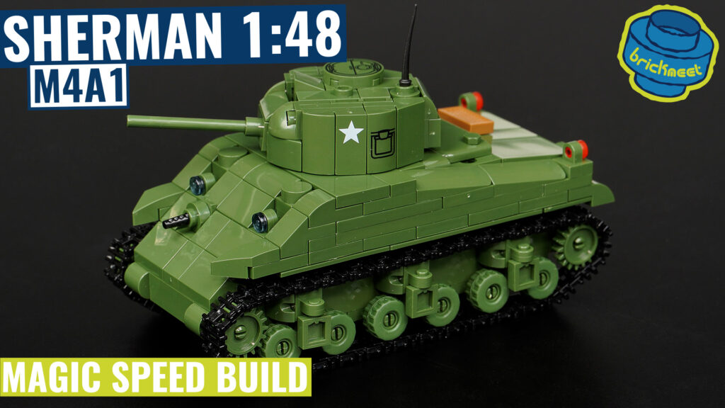 COBI 2715 – Sherman M4A1 1:48 (Speed Build Review)