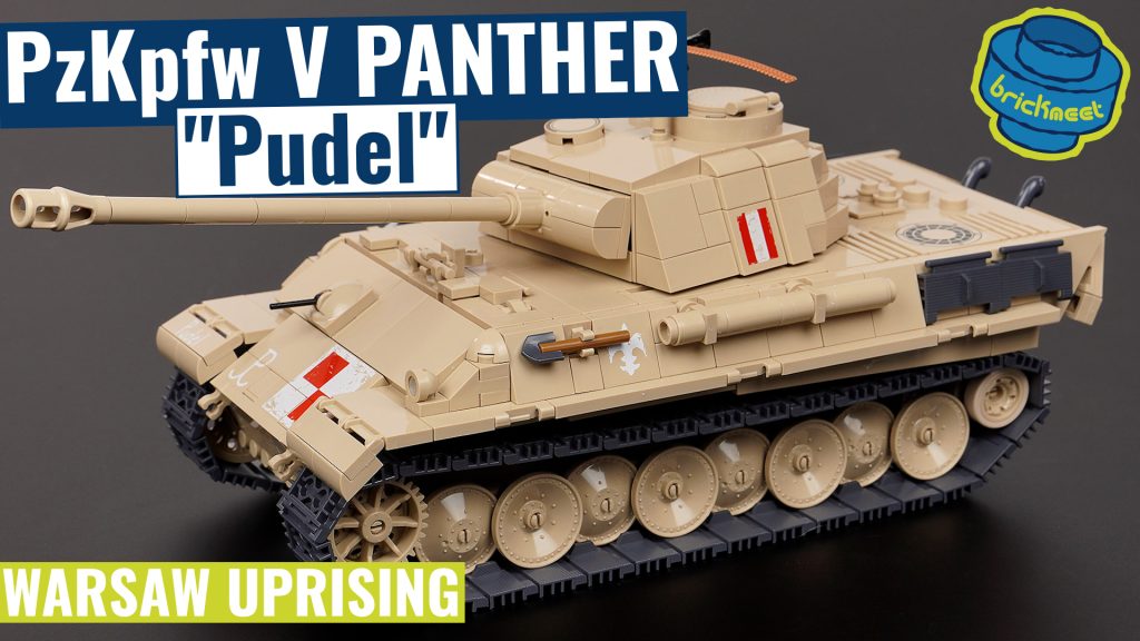 COBI 2568 – Warsaw Uprising Panther V „Pudel“ (Speed Build Review)