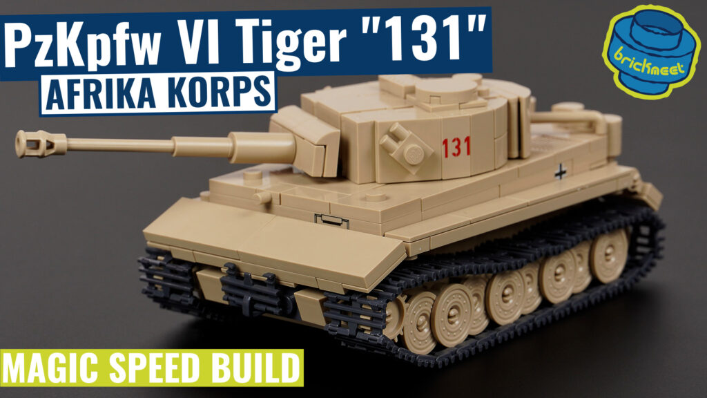 COBI 2710 – PzKpwf VI Tiger 131 (Speed Build Review)