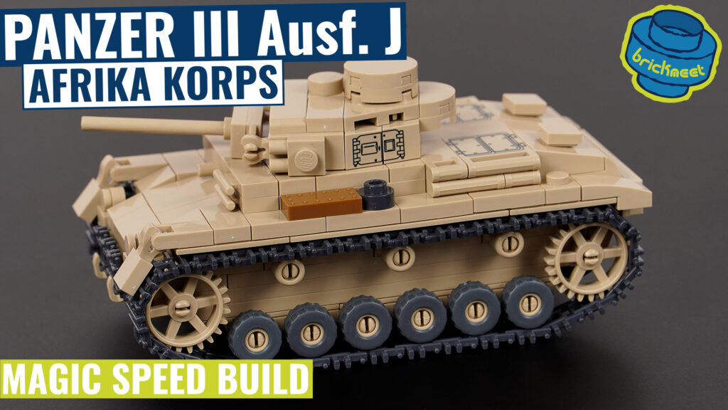 COBI 2712 – Panzer III Ausf. J (Speed Build Review)