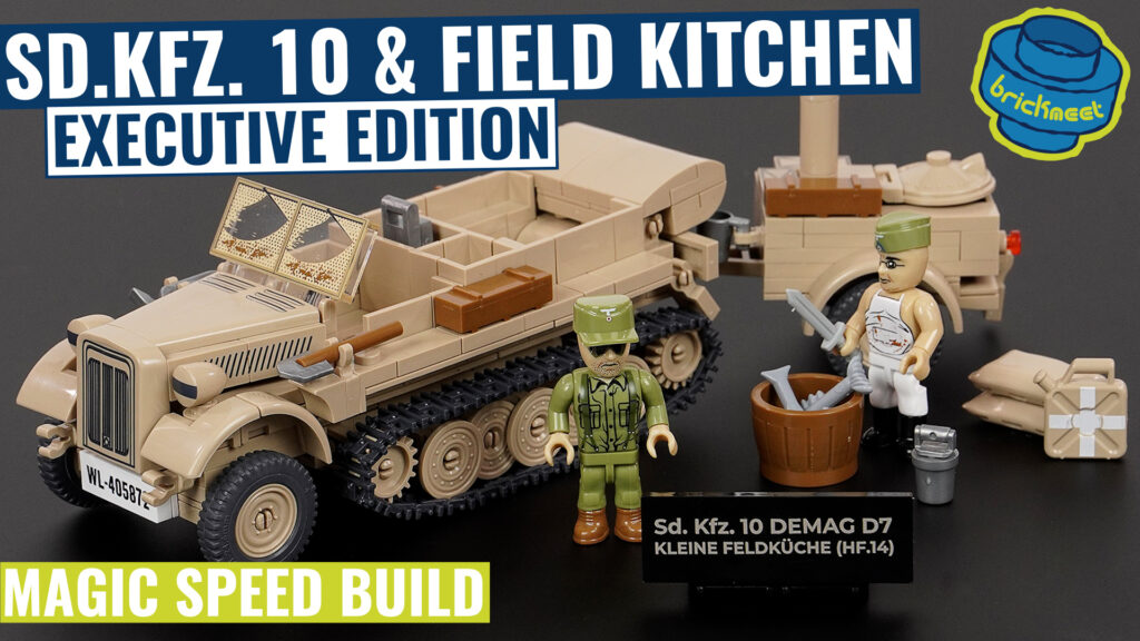 COBI 2272 – Sd.Kfz 10 – Field Kitchen (Speed Build Review)