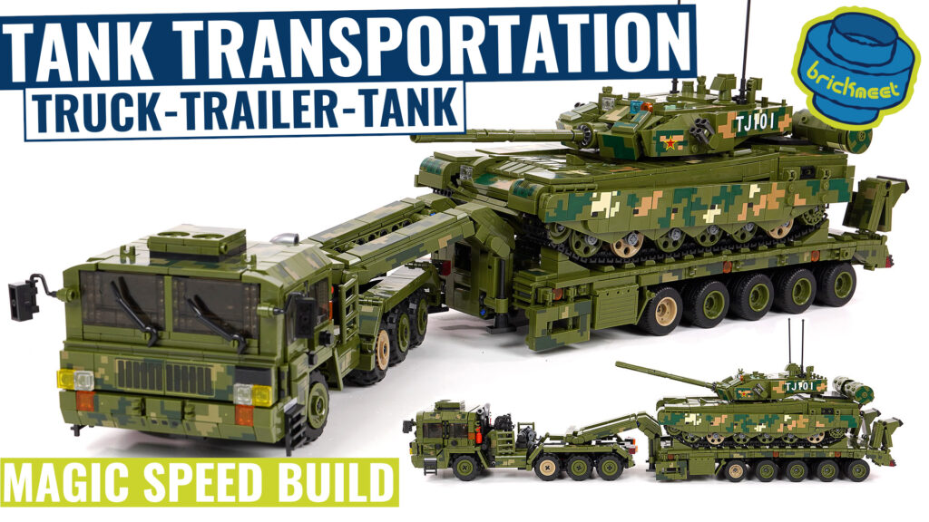 Panlos 688003 – Tank Transportation – Truck, Trailer & Tank (Speed Build Review)