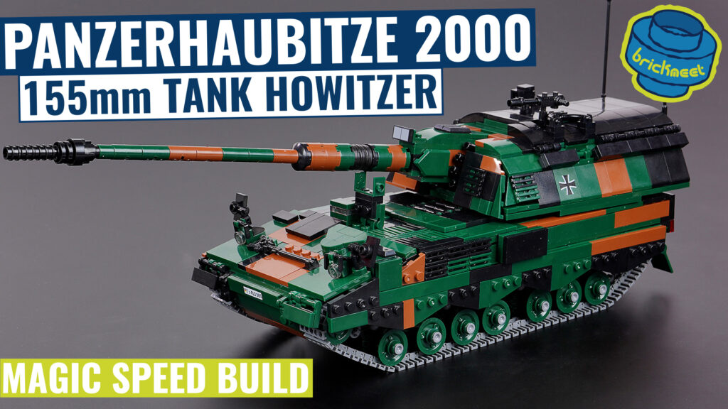 Xingbao-XB-06047 – Panzerhaubitze 2000 – 155mm Tank Howitzer (Speed Build Review)
