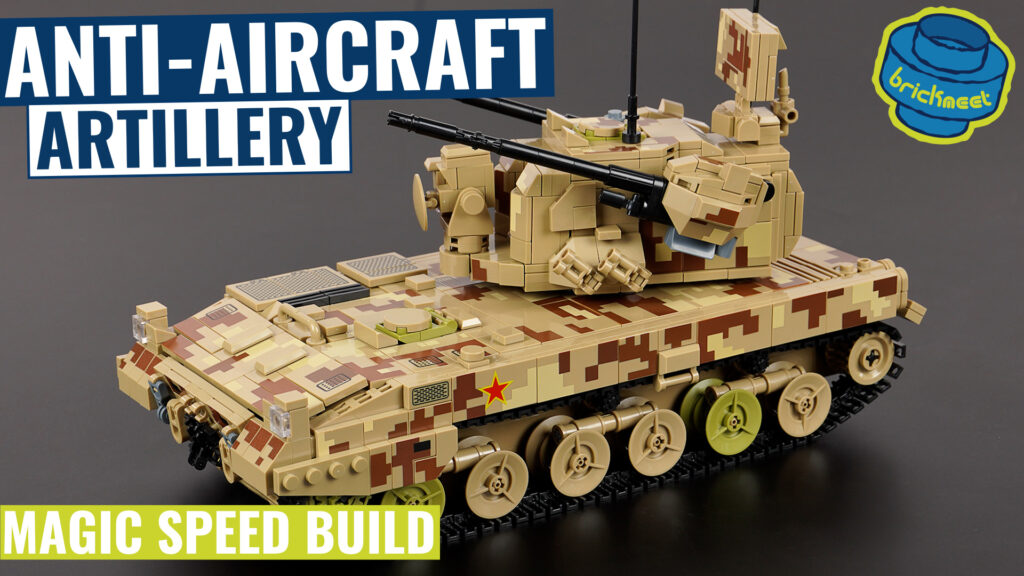 Panlos 688006 – Type 09 Anti-Aircraft Artillery (Speed Build Review)