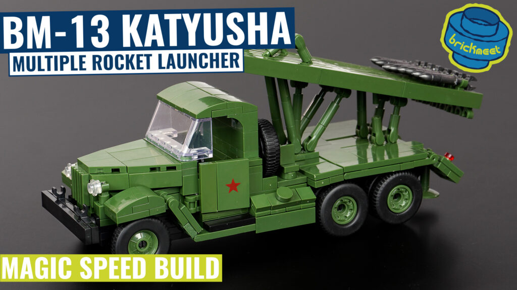 QuanGuan 100240 – BM-13 KATYUSHA – Multiple Rocket Launcher (Speed Build Review)