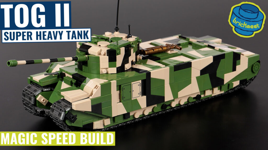 QuanGuan 100241 – TOG II Super Heavy Tank (Speed Build Review)