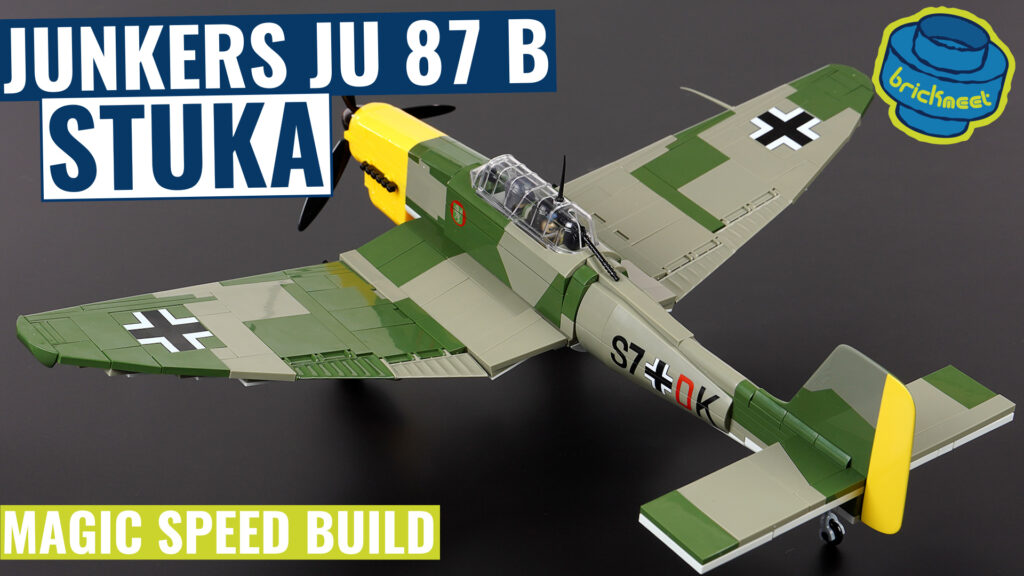 COBI 5730 – Junkers JU 87 B (Speed Build Review)