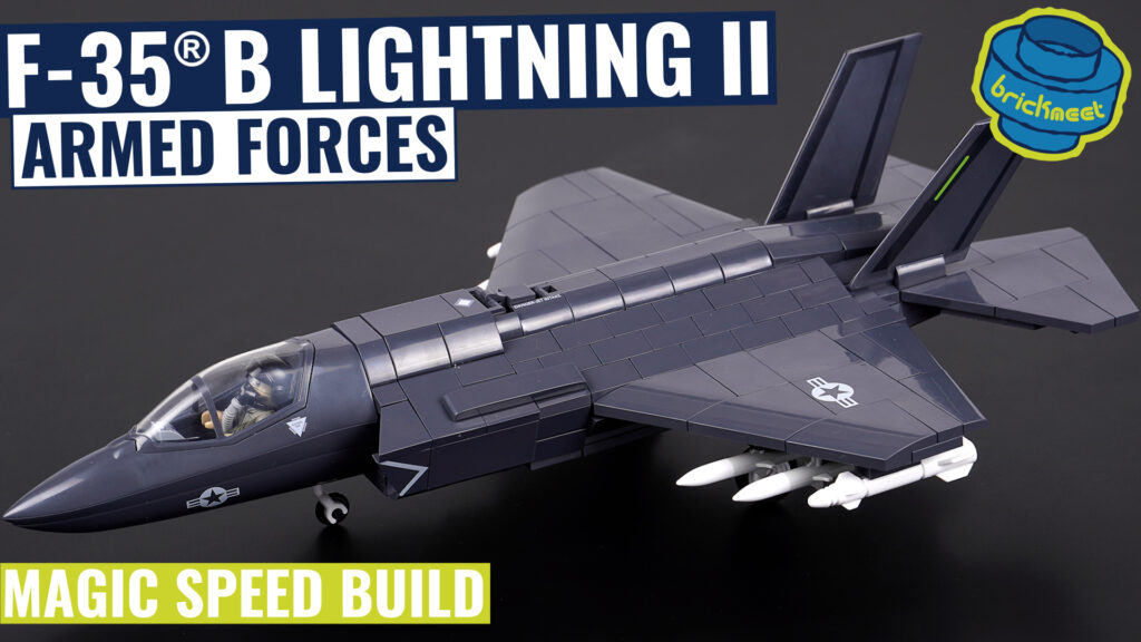 COBI 5829 – F-35 B Lightning II (Speed Build Review)