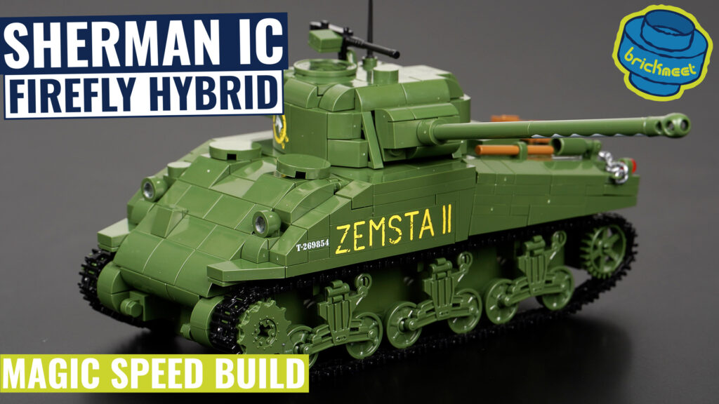 COBI 2276 – Sherman IC Firefly Hybrid Revenge II (Speed Build Review)