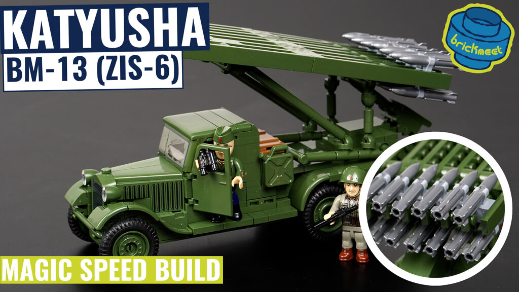 COBI 2280 – Katyusha BM-13 ZIS-6 (Speed Build Review)