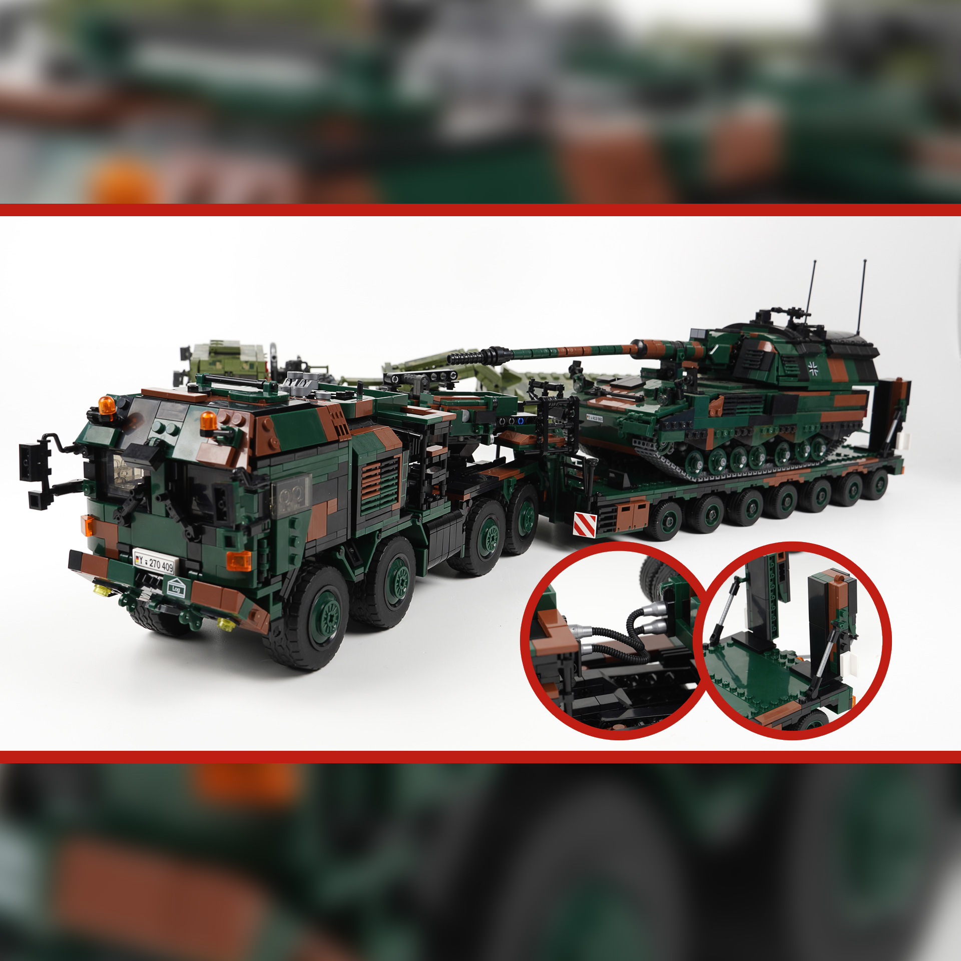 Xingbao XB-06046 - SLT Mammut - Heavy Duty Tractor Unit & Tank