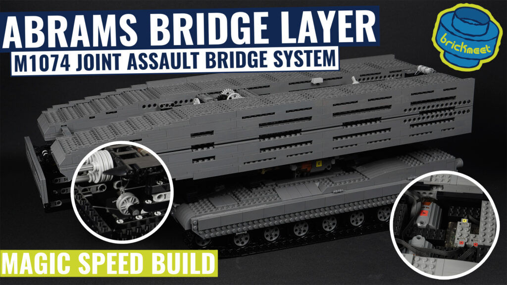 MouldKing 20002 – Abrams Bridge Layer Tank – RC & fully working – (Speed Build Review)