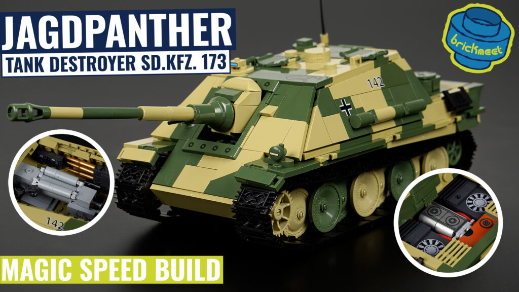 COBI 2574 – Jagdpanther Sd.Kfz. 173 (Speed Build Review)