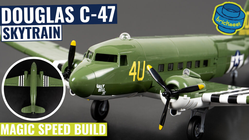 COBI 5743 – Douglas C-47 Skytrain Dakota (Speed Build Review)