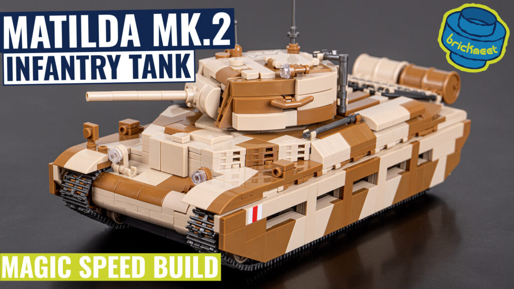 QuanGuan 100236 – Matilda Mk.2 Infantry Tank (Speed Build Review)