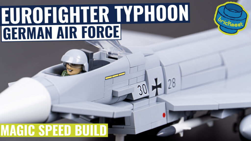 COBI 5848 – Eurofighter Typhoon (Speed Build Review)