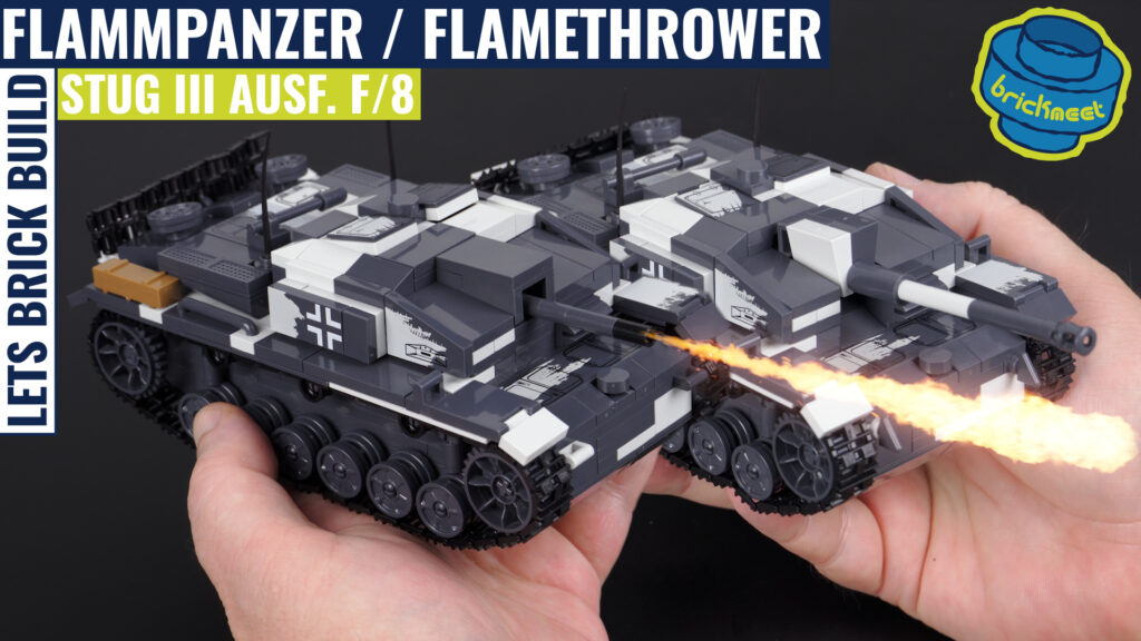 COBI 2286 – StuG III Ausf. F/8 – Flammpanzer (Speed Build Review)