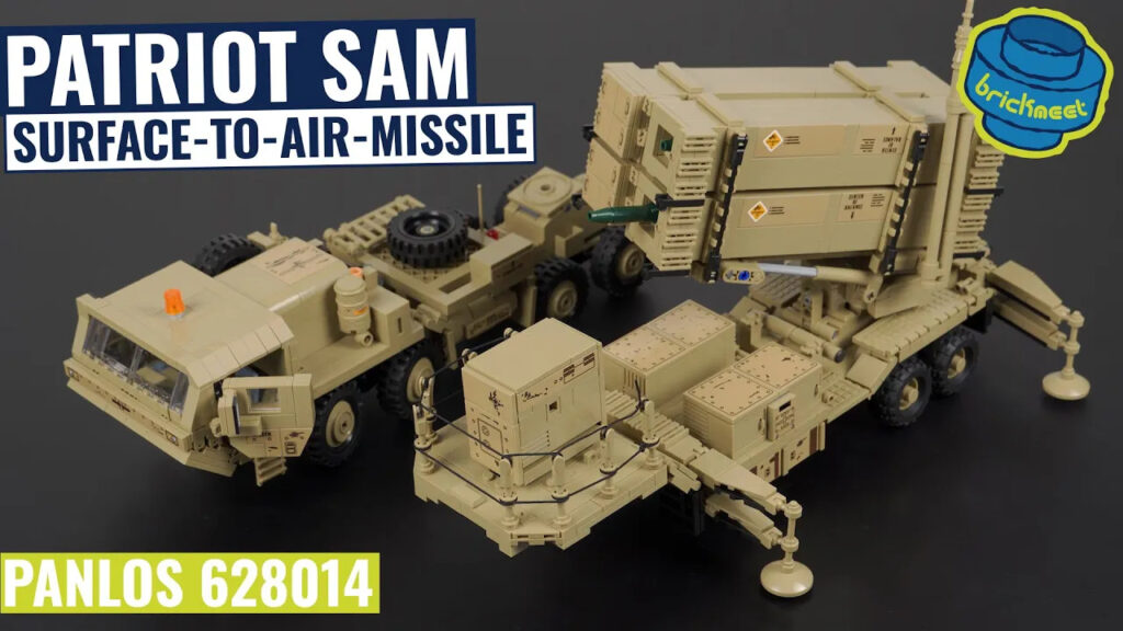 Panlos 628014 – Patriot Surface to Air Missile SAM (Speed Build Review)