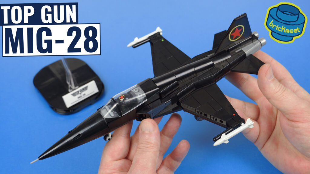COBI 5859 – TOP GUN MIG-28 – A Small Snack For In Between (Speed Build Review)