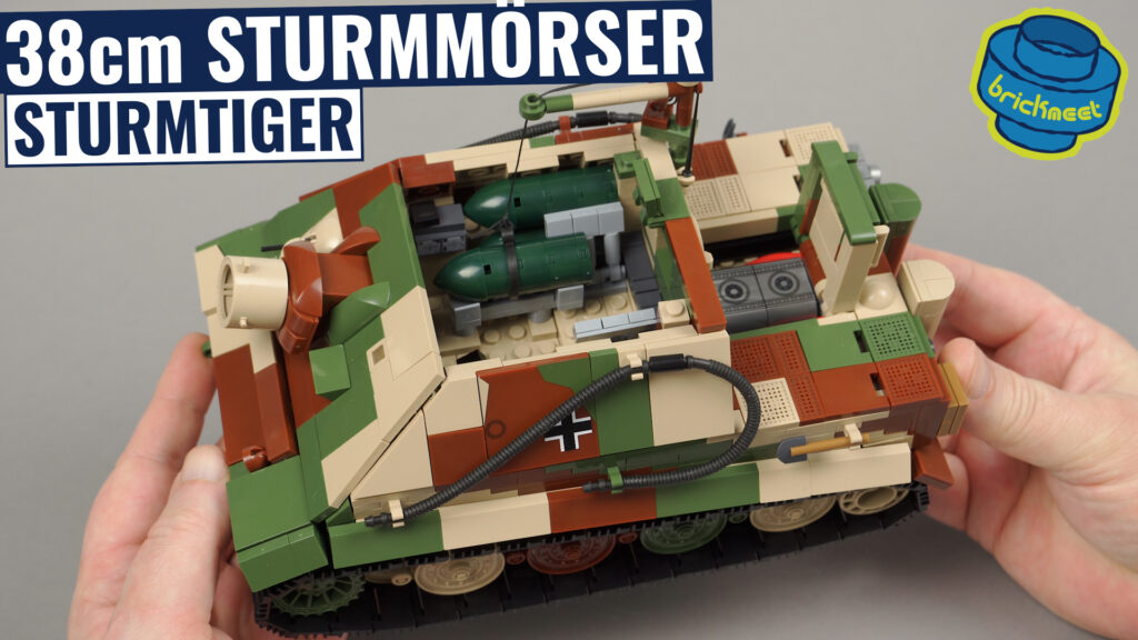 COBI 2585 – 38cm Sturmmörser / Sturmtiger (Speed Build Review)